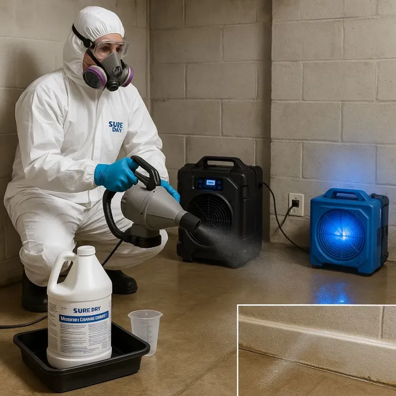 Sanitization and Odor Removal process in Archdale, NC