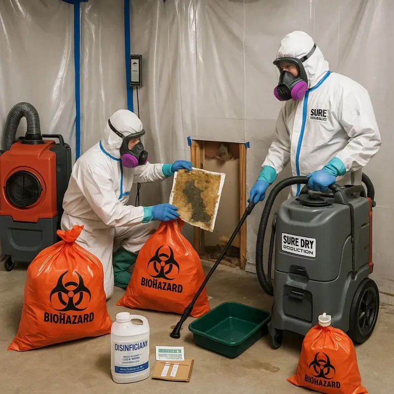 Contaminated Water Handling Protocols process in Archdale, NC