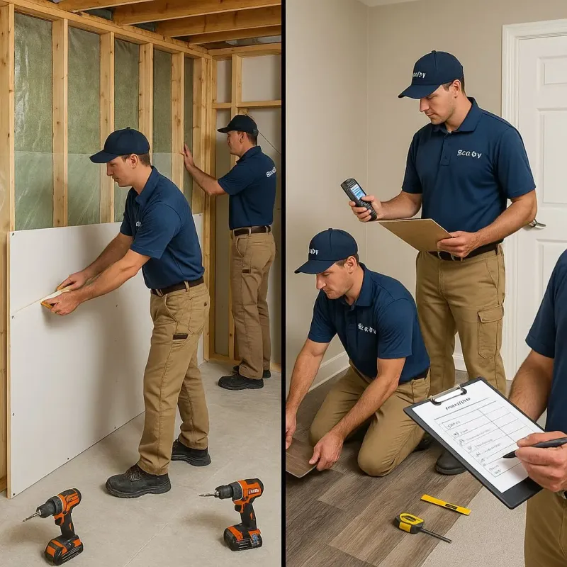 Repairs and Reconstruction process in Archdale, NC